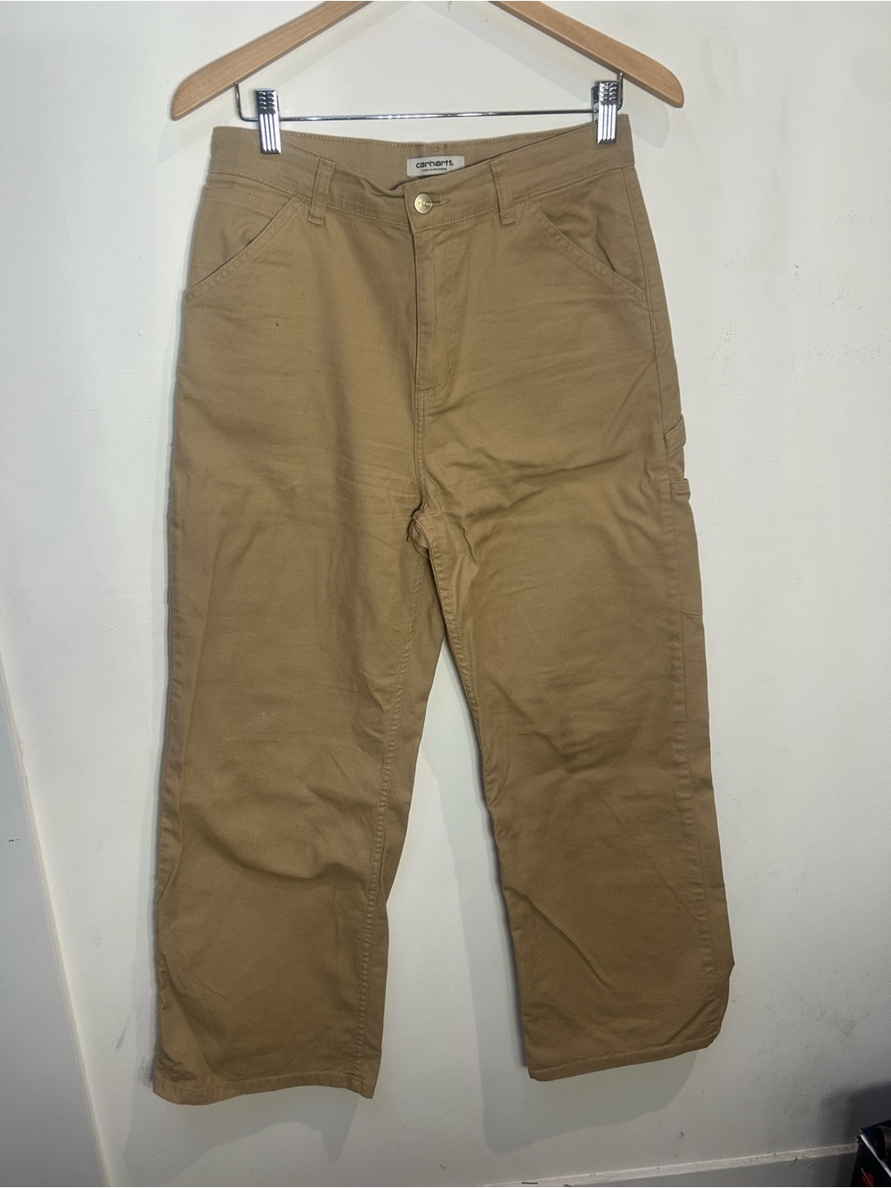 Carhartt Women's Tan Wide Leg Work Pants